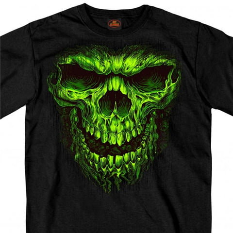 SHREDDER SKULL FRONT PRINT T-SHIRT - SHORT-SLEEVE MEN T-SHIRTS